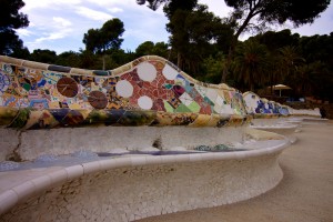 Parc Guëll is één grote Gaudí tentoonstelling.