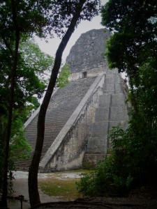 Tempel 5 in Tikal - Guatemala