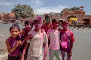 Holi festival Jaipur India 2016