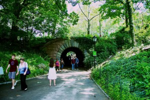 De 'Home Alone' tunnel in Central Park