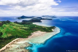 Fiji vanuit de lucht. Bron: Turtleairways.com