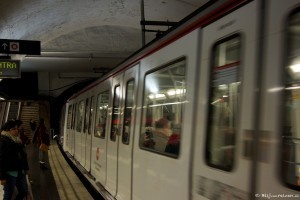 Met de metro door Barcelona